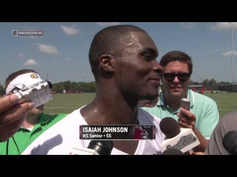 Isaiah Johnson Post-Practice Comments - 8/4/15