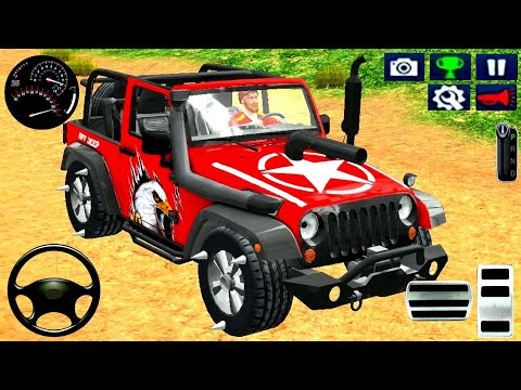 Offroad Jeep SUV Driving Game - لعبة قيادة سيارات الجيب على الطرق الوعرة - Android GamePlay 