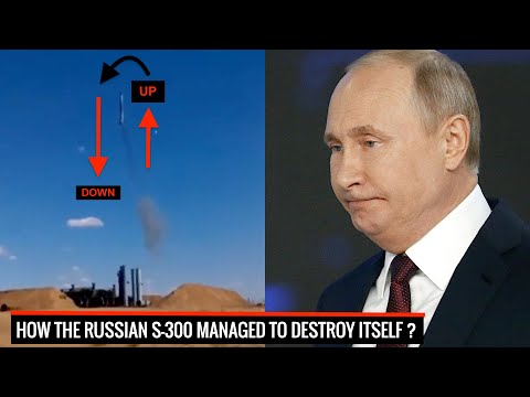 Russian #S300 #AirDefense destroys itself !