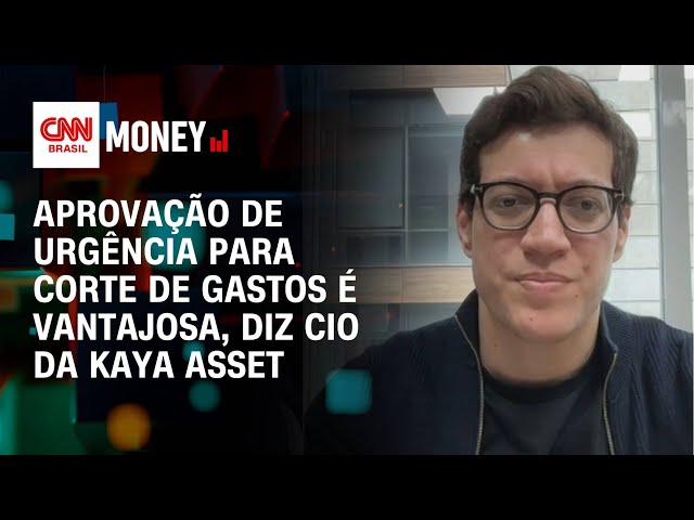 Aprovação de urgência para corte de gastos é vantajosa, diz CIO da Kaya Asset | Abertura de Mercado