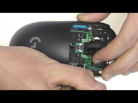 Logitech Gpro G Pro Wireless Disassembly take apart how to tutorial
