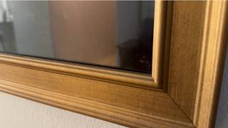Craig Frames Revival 24x36 Frame Review, Distressed Gold