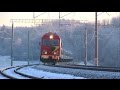 ТЭП70БС-005 с поездом СПб - Калининград / TEP70BS-005 with a fast train ...