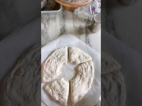 Ciabatta bread easy shaping instruction