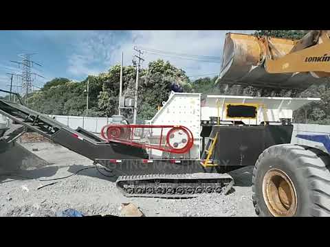 track mounted jaw crusher