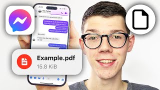 How To Send PDF File In Facebook Messenger App - Full Guide