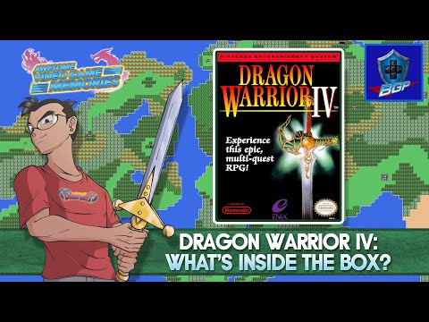 Dragon Warrior IV (4) (NES): What's Inside the Box? - Awesome Video Game Memories (Battle Geek Plus)