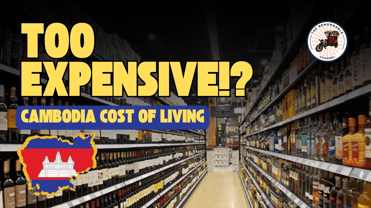 How Expensive Are Western Groceries in Cambodia? 🇰🇭💸