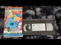 Closing Of Blue S Clues Blue S Big Holiday VHS From 2001