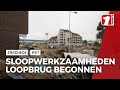 Loopbrug van MST gestript: binnenkort brug doormidden