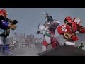 Power Rangers Zeo Game Of Honor Megazord Fight