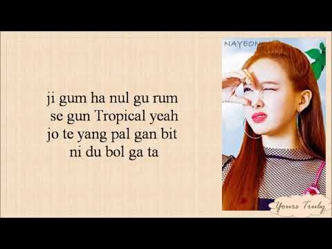 TWICE (트와이스) - FANCY (Easy Lyrics)