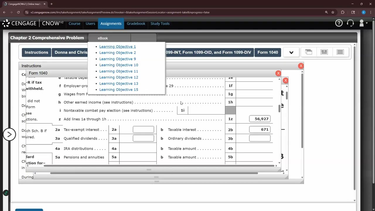 Cengage Income Tax Fundamentals 2025 – Chapter 2 Comprehensive Problem: Preparing a Tax Return