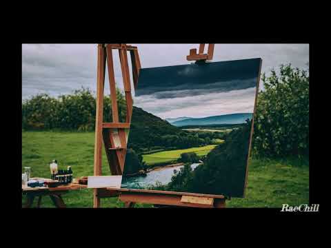 In the Artist's Garden  - James Quinn // rain // 1 hour loop