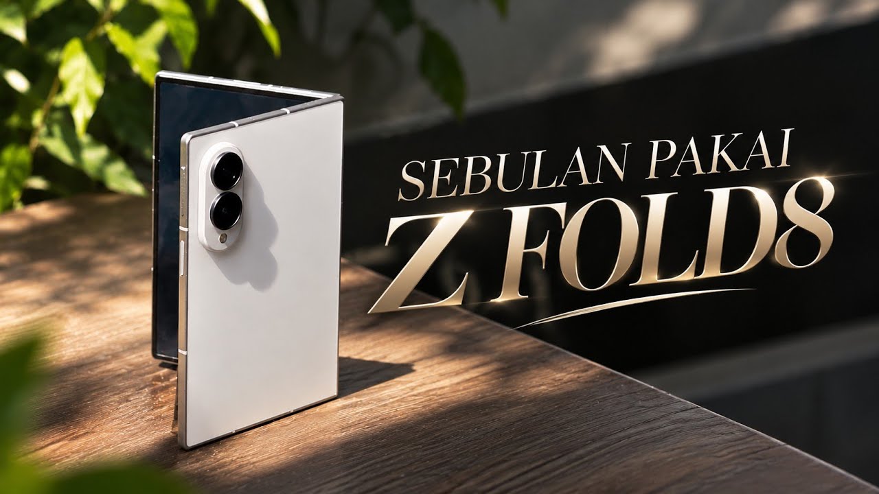 Review (non teknis) Pemakaian Sebulanan Galaxy Z Fold8 Resmi Indonesia