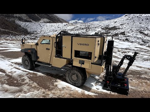 Indian Army's Alakran Vehicle Mounted Infantry Mortar System (VMIMS) in action NE sector