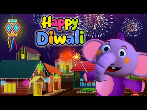 ✨🪔 Happy Diwali Song | 3D Hindi Rhymes For Kids