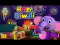 Happy Diwali Song 3D Hindi Rhymes For Kids
