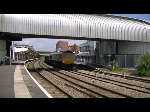 GBRf 66708 @ Newport on aggregate