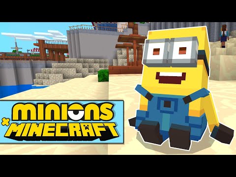 🍌 I BECOME A MINION IN MINECRAFT 👀 [DLC Oficial] #1