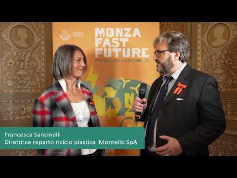 Festival della Sostenibilità-  Intervista a Francesca Sancinelli,  Direttrice plastiche Montello spa