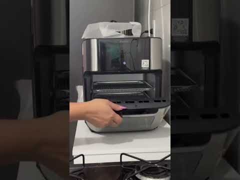 Olha esses detalhes da Fritadeira AirFryer Oven Philco, um sonho de compra não acha? ❤️🛒