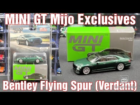 MINI GT Bentley Flying Spur ( Verdant ) Die-cast Review