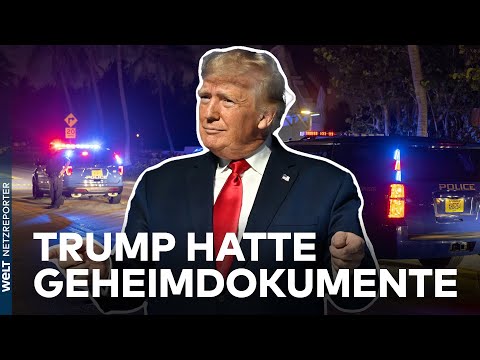 TRUMP EIN SPION? FBI beschlagnahmte streng geheime Dokumente bei Ex-Präsident