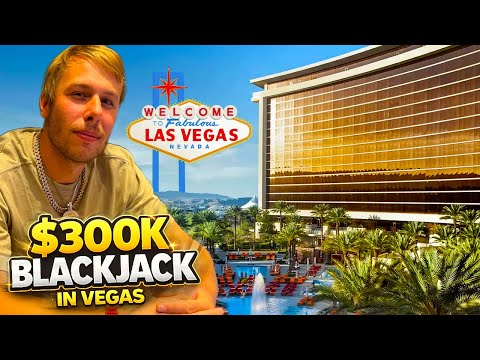 $300,000 MAX BET BLACKJACK AT THE RED ROCK CASINO IN VEGAS!