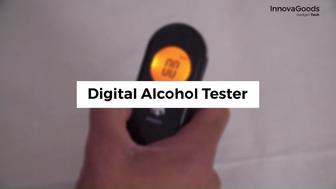 InnovaGoods Gadget Tech skaitmeninis alkoholio matuoklis