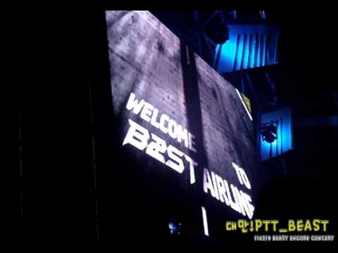 110219 TEASER @ Welcome Back To BEAST Airline