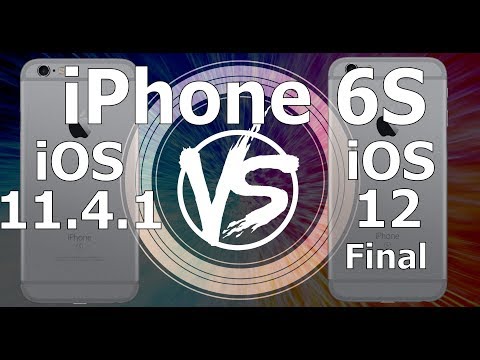 iPhone 6S : iOS 12 Final vs iOS 11.4.1 Speed Test (Build 16A366)
