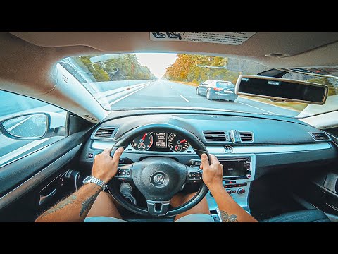 2013 VOLKSWAGEN CC MAD POV Test drive