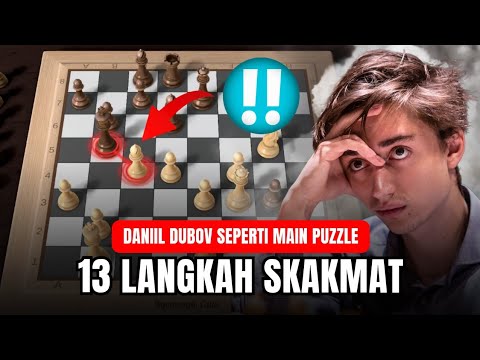 DUBOV'S BRUTAL ATTACKS MAKE HIS OPPONENT LOOK LIKE AN AMATEUR - Daniil Dubov vs Rasmus Svane