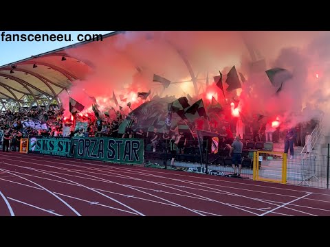 STAR STARACHOWICE - Wisłoka (20.09.2025) doping i oprawa 