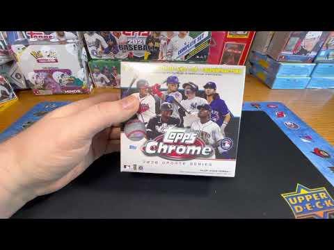 2020 Topps Chrome Jumbo Baseball Box