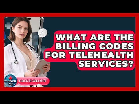 What Are The Billing Codes For Telehealth Services? - Telehealth Care Expert
