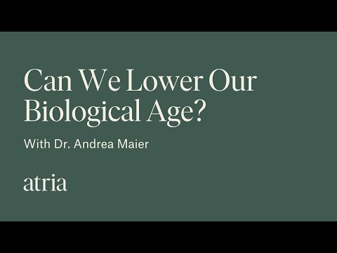 Can We Lower Our Biological Age? with Dr. Andrea Maier