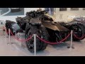 Life Size Batman Arkham Knight Batmobile In London 2015