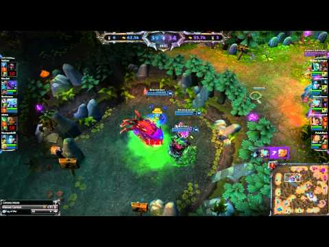 Fiddlesticks stealing Baron - Jax fail