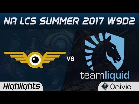 FLY vs TL Highlights Game 2 NA LCS Summer 2017 FlyQuest vs Team Liquid by Onivia