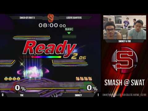 Smash @ Swat 5: TRK (Sheik) vs Smokey Bluntz (Fox) - Losers Quarters