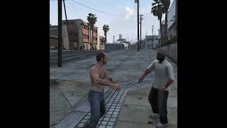 What is a knuckle sandwich and What does it taste like? | GTA 5 #shorts