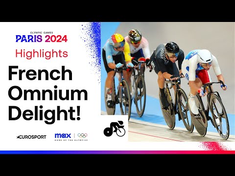 TRACK DRAMA: Thomas Recovers From Crash To WIN Omnium For France! 🇫🇷 | #Paris2024 #Olympics