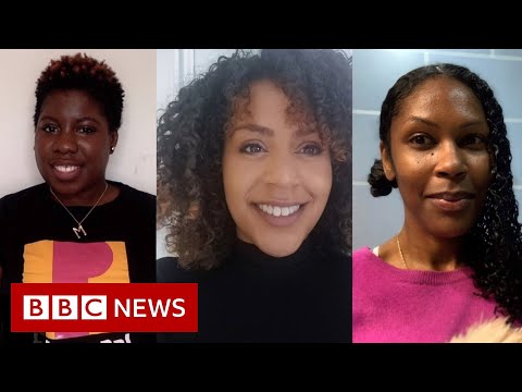ロックダウン中の巻き毛に対処する - BBC ニュース (Dealing with curly hair during lockdown - BBC News)