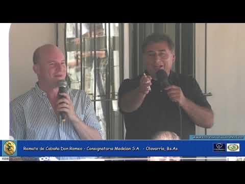 29-10-21 - Remate de Cabaña Don Romeo - Consignataria Madelán S.A. -   Olavarría, Bs.As.