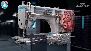 Reta Eletrônica Jack AMH JK-A5E Para todo tipo de tecido!