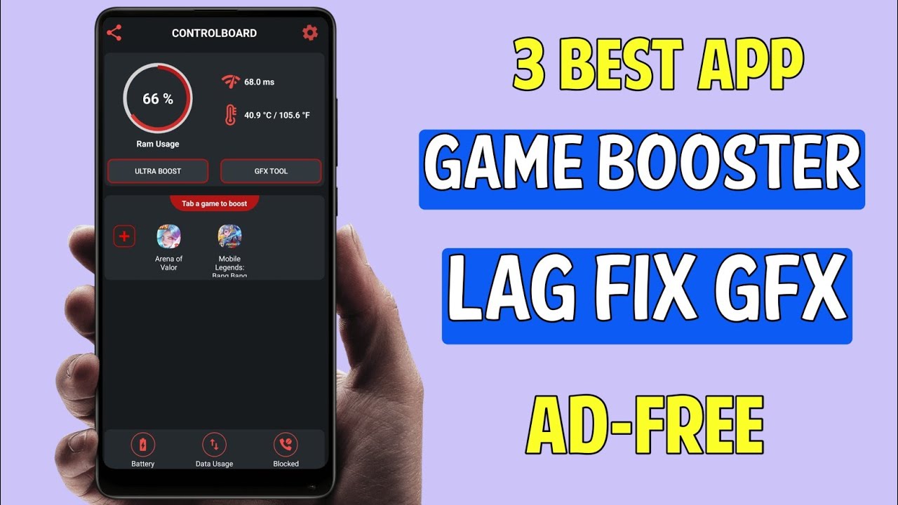 3 Best Game Booster Lag Fix Apps For Android
