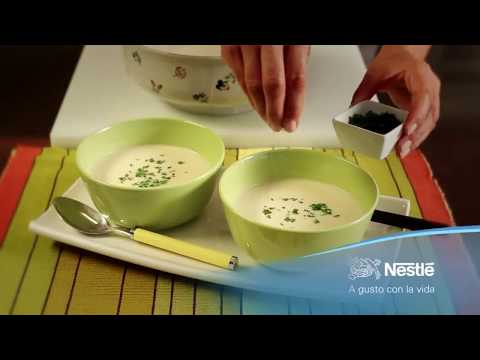 🥣 Vichyssoise (crema fría de puerros) - Recetas rápidas Nestlé