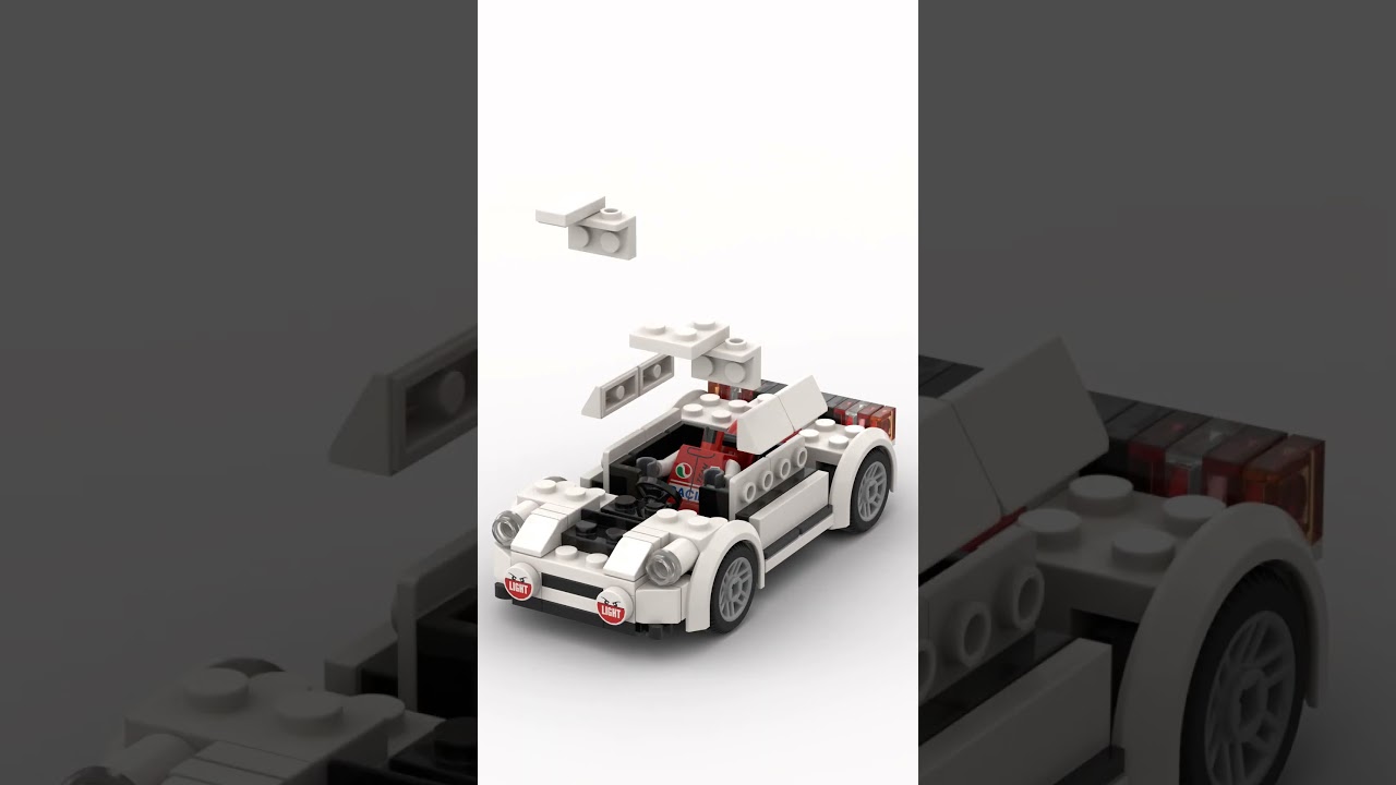 LEGO Ford RS200 | Great Car Animation #shorts #legoshorts #legos